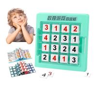 Genérico Juego de Mesa numérico, Juego de matemáticas para niños - Juego de Escritorio Educativo,cognitivo de Escritorio para Tablero Familiar, para niños y preescolares