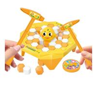 Genérico Juego de Mesa para Golpear: Juegos de de Mesa de Dibujos Animados, Tablero de Madera de Gran tamaño con diseño de Borde Liso, Juego de tableros educativos de Madera Maciza con Patrones de