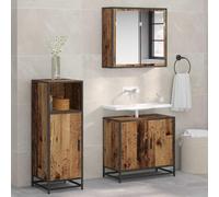 Genérico Juego de Muebles de baño Madera Vieja 35 x 37,5 x 100 cm,Mobiliario,Conjuntos de Muebles,Muebles de baño-883591