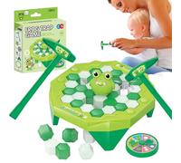 Genérico Juego De Pingüino En Hielo - Juego Interactivo De Animales Atrapados con Martillos | Actividad Familiar con Trampa para Pingüinos Que Desarrolla Paciencia, Coordinación Y Habilidad Manual