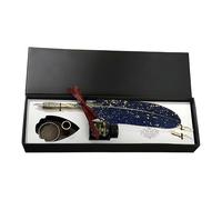 Genérico Juego De Pluma Y Tinta, Kit De Caligrafía, 27,8x9x4 Cm, Pluma De Escritura, Juego De Botellas De Tinta, Papelería Artística, Para Escritores Principiantes Estudiantes