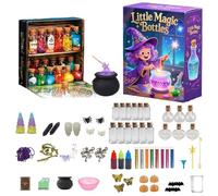 Genérico Juego De Pociones Para Niñas | Juego De Bruja Para Niñas En Halloween - Actividad Educativa de Mezcla de Colores para Peques y Jóvenes