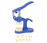 Genérico Juego de Prensa de Fondo de : Equipo de relojería de precisión, Dispositivo de Sellado de | ergonómico de Prensa Manual con múltiples moldes de Nailon, Montaje Seguro en Taller, Uso