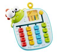 Genérico Juego de Puzzle Deslizante de Escritorio de Cuatro Colores | tablero de puzzle de animales para asociar colores para niños niñas jóvenes casa aula viajes cumpleaños en