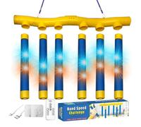 Genérico Juego de Reflejos | Juego de para Soltar el - Desafío de Velocidad Manual, Actividad Educativa para Niños y Adultos, Entrenador de Reflejos | Control Remoto, 3 Velocidades Ajustables