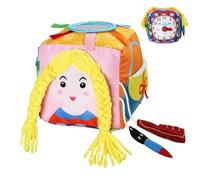 Genérico Juego de Sensorial, Actividades Educativas Preescolares, Juego De Autonomía Infantil con 6 Destrezas Básicas, para Aprendizaje Cumpleaños Guardería Hogar Niños y Niñas