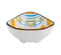 Genérico Juego de tazones para mojar, plato de salsa de cerámica, platos pequeños para servir, vajilla bohemia, para barbacoa, boda, sushi, en casa, cocina, comedor, aperitivo, uso para servir
