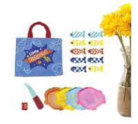 Generico Juego de tela | Juguete sensorial educativo de tejido interactivo - Juego de actividades sensoriales, para niños, guardería, estudiantes, familias, padres y amigos