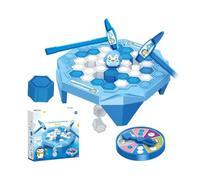 Genérico Juego de Trampa para Romper el Hielo de pingüinos para niños, Juego de Mesa Familiar Don't Let The Penguin Fall, de Bloques de Hielo Save The Penguin Knock para niños a Partir de 3 años