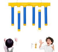 Genérico Juego Drop Stick 2026, Juego de Atrapar Palos Que Caen con Música, Velocidad de Caída Ajustable en 3 Niveles, Juguete para Entrenar la Coordinación Mano-Ojo (Azul)