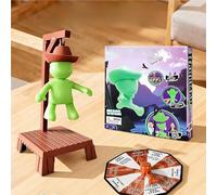 Genérico Juego Magnético del Ahorcado, Juego De Mesa De Hombre Colgante Impreso En 3D, Diseño Compacto Portátil con Estuche Decorativo Estilo Libro For Adultos(B)