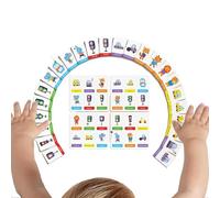 Genérico Juego Memoria Infantil, Educativo,Juego para Emparejar Imágenes De Semáforos - para Niños Niñas Hogar Preescolar Jardín Infancia Educación Hogar Guardería Centro Infantil Cumpleaños