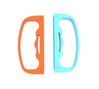 Genérico Juego Muñequera para Switch2 J-Con Controller, Juego de Boxeo Fitness Soporte de mano Brakcet para Switch 2 Accesorios (Naranja-azul)