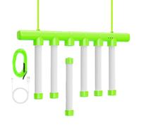 Generico Juego Reflex Challenge, juego Drop Sticks - 3 palos de reacción para entrenamiento con iluminación de velocidad ajustable | De los palos caídos Drop Catch Win, Di A Ma