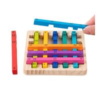 Genérico Juegos de Apilar, Juguete de Apilamiento en Madera, Juego Educativo de Apilamiento de Madera Actividades de Aprendizaje