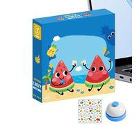 Genérico Juegos de Cartas de Memoria para | Juguete Educativo de Bandeja - Tarjetas de Juego de Mesa | Cumpleaños, Niños, Niñas, Viajes, Actividades Exteriores, Noche, Camping, Playa, Road Trip y