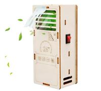 Genérico Juegos De Construcción - Kit de Construcción de Mini Aire Acondicionado,Juguete Interactivo para Ensamblar en Familia | para Edades 7 a 14 Anos