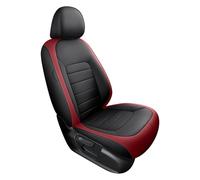 Genérico Juegos De Fundas Asiento para Atlas para Geometry C E M6 G6 para Coolray para Tugella para Boyue para Cool para Starray para Okavango Fundas Asiento Coche(1PC-Black Red)
