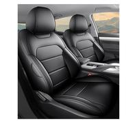Genérico Juegos De Fundas Asiento para Atlas para Starray para Boyue para Cool para Monjaro para Coolray para Tugella para Geometry C E M6 G6 Fundas Asiento Coche(Full Set-Black)