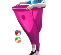 Genérico Juegos de Juegos de Patio de Pantalones de Abuelita, 2025 New Freaky Party Games Pants, Backyard Relay Race Race Game Game con 2 Bolas hinchables para Picnic Reunion Park Patio Carnival