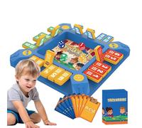 Generico Juegos De Mesa Familiares | Juegos Divertidos Para La Noche | Actividad Divertida Con 54 Tarjetas De Misión Para 2-4 Jugadores Parejas Familias Viajes Casa