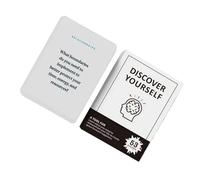 Genérico Juegos De Mesa para Noche En Familia | Cartas con Temas De Conversación Social | Baraja Dedicada A Momentos Positivos para Reuniones Familiares, Fiestas Y Días En La Playa