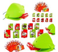 Genérico Juegos De Mesa para Ranas, Máscara De Juego De Lengua, Divertidos Juegosde Mesa Familiares, Juegode Camaleón para La Interacción Entre Padres E Hijos (Two-Person Battle)