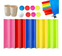 Genérico Juegos de Team Building para Empresas | Juguetes Portátiles Divertidos con de Almacenamiento | Juegos para Infantiles,para Oficina, Campo, Patio, Deporte al Aire Libre,