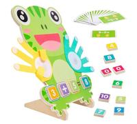 Genérico Juegos De Y - Juguetes Educativos De Madera,Juego Educativo De Matemáticas con Colores para Aprendizaje En Clases, Cumpleaños, Guardería, Hogar