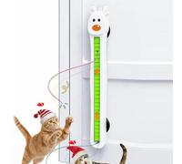 Generico Juegos interactivos para gatos | Juego con cuerda voladora de pared, juguetes recargables para entretenimiento felino, para cocina, sala de juegos, rincón apartamento por sí solos