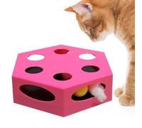 Generico Juegos Interactivos para Gatos | Teaser Automático Móvil para Gatitos | Juego Automático para Felinos,Para Enriquecimiento Ambiental y Estimulación de Caza, Previene el Aburrimiento en Casa