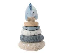 Genérico Juguete apilable de Peluche Peluche Suave sensorial evolutivo | Bloques con anillos de animales para niños para sala de juegos, guardería, preescolar, aula, interior y exterior
