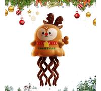 Genérico Juguete Bebé Pulpo Danza | Juguete Calamar Bebé Diseño Navidad | Movimiento Giratorio Sensorial Despertar Temprano Regalo Cumpleaños Niñas Niños Vacaciones