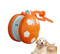 Genérico Juguete Bola para Gatos,Bola Rodante Interactiva | Juguete Interactivo Recargable con Cuerda Y Cola | para Gatitos Juego Interior Aburrimiento Simulación Caza