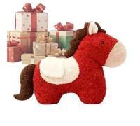 Genérico Juguete Caballo de Peluche - Figura Miniatura, Adorable Animal Dulce, Compañero de Juego en r | Adultos Adolescentes Familia coleccionistas recreación Cumpleaños Vacaciones celebración