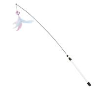 Genérico Juguete Caña de Gato, Varilla de ejercicio de Enriquecimiento 80 cm | Juguete de cuerda para gatos | para Actividad Post-Comida Prevención del Aburrimiento Estimulación Mental Entrenamiento