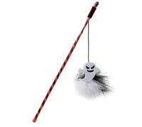 Genérico Juguete Caña De Juego para Gatos - Divertido De Noche De Brujas para Gatitos | Caña De Juego con Calabaza Fantasma para Caza Simulada, Ejercicio, Exterior E Interior