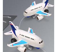 Genérico Juguete De Avión - Avión Musical Giratorio, Baile Led, Manualidades De Experimentos De Ingeniería, | Juguetes De Aprendizaje, Actividades para Investigar, Regalos De Cumpleaños De Na