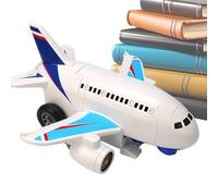 Generico Juguete de avión para niños - Avión eléctrico con función Bump & Go | Modelo giratorio 360 ° ABS resistente para niños de 3 a 8 años, niños y niñas