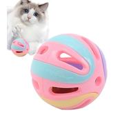 Genérico Juguete De Bola De Campana para Gato: Bola Hueca De 5 Cm, Sonajero Interactivo para, Juguete Portátil para Gatos De Gran Salto para Perseguir, Jugar, Hacer Ejercicio Divertido para Gatos,