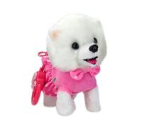 Genérico Juguete de Cachorro Que Camina,Muñeca de Consuelo Interactiva Eléctrica - Animal de Peluche Que Canta | para Niños Niñas Cumpleaños Navidad Dormitorio Infantil Sala de Estar