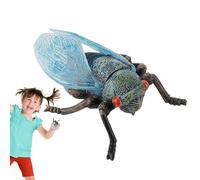 Generico Juguete De Cicala - Figuras Animales Realistas Figuras De Cigarra De Juguete Insecto | Proyecto Científico Cake Early Educational Toys Birthday For Kids | Grandes Figuras De Di