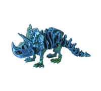 Genérico Juguete De Dinosaurio Impreso - Figura De Dinosaurio Totalmente Articulada para Niños Y Adultos | De Articulado Flexible para Decoración De Escritorio, Estante Y Oficina | Colecciona