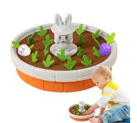 Genérico Juguete de Emparejar para Niños | Educación Interactiva Recolectar Zanahorias,Juego de Emparejar para Aprender Formas y Colores - para Niños Y Niñas En Casa Aula Viaje Guardería