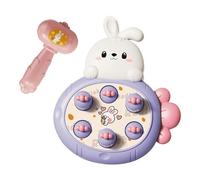 Genérico Juguete De Golpear | Actividad De Diseño De Conejito Divertida E Interactiva,Juguete Interactivo para Golpear Bola con | para Niños Desarrollo Temprano Fiesta de Cumpleaños Unión Familiar