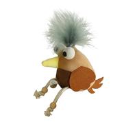 Genérico Juguete De Gorjeo, Juguetes Interactivos Pájaro con - Accesorios De Necesidades Mascotas para Cachorros de Perro Interiores Masking Movimiento Estimulado