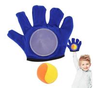 Genérico Juguete de Guantes pegajosos de Playa,Catch Raqueta Outdoor Set Beach Toss Catch Toy Guantes | Pelota de Juguete de Playa, Juego de Tirar y atrapar, Juguetes antiestrés para Exteriores