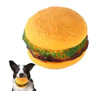 Genérico Juguete De Hamburguesa para Perro,Juguetes para Masticar Y Chirriar para Limpieza De Dientes | Lindos del Animal Doméstico De La Hamburguesa para El Entrenamiento del Perro, Juguetes C