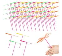 Genérico Juguete De Helicóptero De Mano - 30 Piezas De Hélice Voladora De Skyrocopter Toys, Celebraciones Y Regalos De, Juguete De Helicóptero con Molinete - para El Hogar, Escuela, Jar