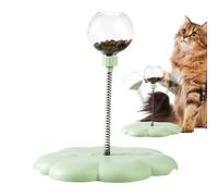 Genérico Juguete De La Plataforma De Gato - Juguete De Bola con Fugas, Juguete De para Gatos Desmontable con Bastón De Primavera, Juguete De La Plataforma De Gato |